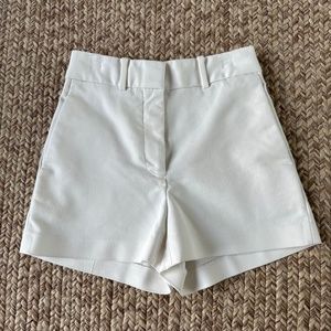 White agency shorts 3inch (Aritzia)